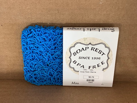 Soap Rests -- Soap Lifts -- Marine Blue
